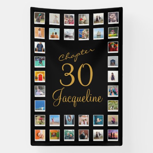 Elke ouderdag foto spandoek (Verticaal)