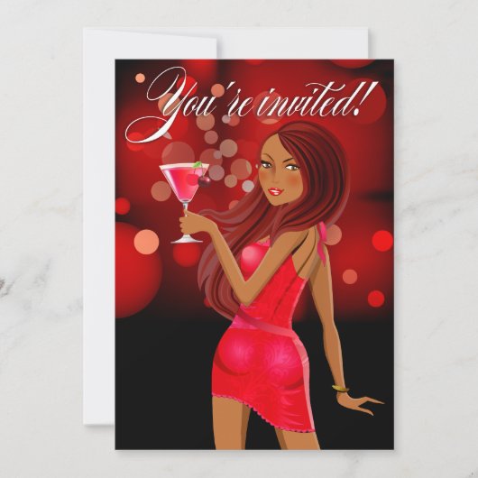 Elke Partij Feest Viering rood Kaart (Voorkant)