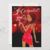 Elke Partij Viering rood Kaart (Voorkant)