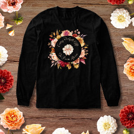 Elke Perfecte Gift Herfst Dahlia Pompoen Tri-Blend Shirt