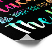 Elke plaats is een gelukkige Speler van Ukulele va Poster (Hoek)