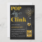 Elke Pop van de leeftijd fizz-rok glitter-krijt Kaart (Voorkant)