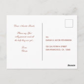 Elke prinses heeft een Fairy Godmoeder Roos Gold n Briefkaart (Achterkant)