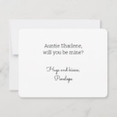 Elke prinses heeft een godmoeder nodig. kaart (Achterkant)