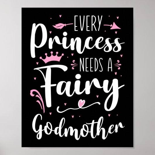 Elke prinses heeft een vreemde godmoeder nodig poster (Voorkant)