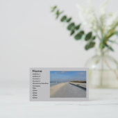 Elke profielkaart visitekaartje (Staand voorkant)