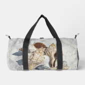 Elke reeks schelpen op het zand plunjezak (Voorkant)