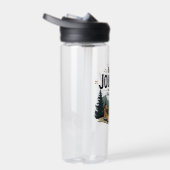 Elke reis begint met een enkele stap wandelen waterfles (Rechts)