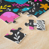 Elke reis heeft een eerste stap nodig legpuzzel (Zijkant)