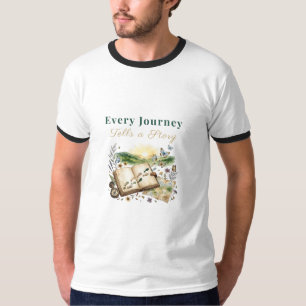 Elke Reis Vertelt een Verhaal Reis Citaat T-shirt
