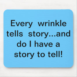 Elke rimpel vertelt het muispad van het verhaal muismat