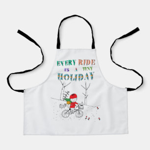 Elke rit is een kleine vakantie schort