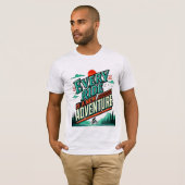Elke rit is een nieuw avontuur T-shirt (Voorkant volledig)