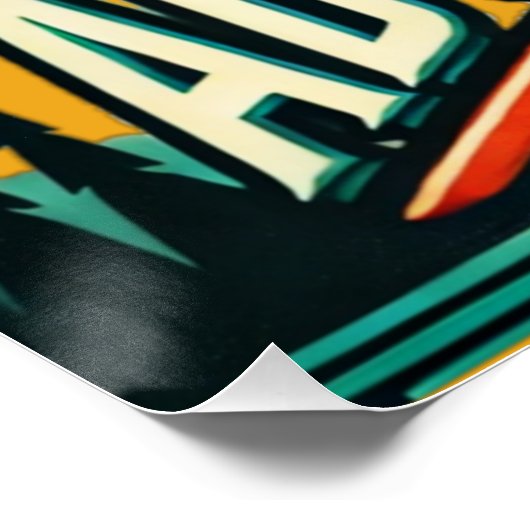 Elke rit is een nieuw Poster (Hoek)