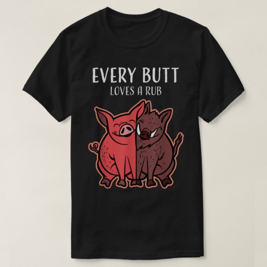 Elke rok houdt van een  roofkoker BBQ T-shirt (Design voorkant)