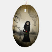 Elke Roos-versiering Keramisch Ornament (Links)