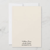 Elke rustieke Fiesta Floral Roos Spaans bruiloft Kaart (Achterkant)