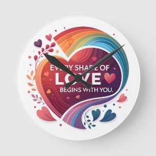 Elke Schakering van Liefde Ronde Klok
