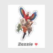 Elke selfie is een magische ontmoeting sticker (Vel)