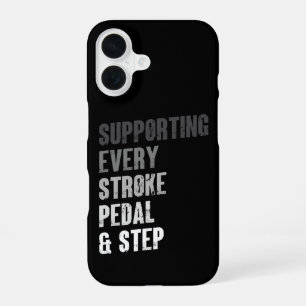 Elke slag, pedaal en stap ondersteunen - Multispor iPhone 16 Hoesje