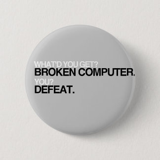 Elke smaakbonen ronde button 5,7 cm