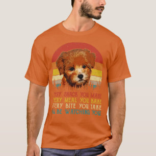  elke snack die je elke maaltijd maakt t-shirt