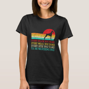Elke Snack Die Je Maakt Dobermann Hond Hond Moeder T-shirt