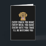 Elke snack die je maakt Elke maaltijd die je bakt  Kaart<br><div class="desc">Hopelijk bevalt het</div>