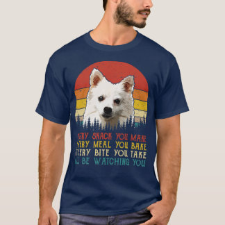 elke snack die je maakt elke maaltijd die je bakt t-shirt