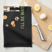 Elke snack die je maakt elke maaltijd die je itali theedoek (Quarter Fold)