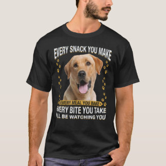 Elke Snack Die Je Maakt  Labrador Retriever Honden T-shirt
