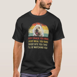Elke snack die je maakt, maakt Bouvier Des Flandre T-shirt