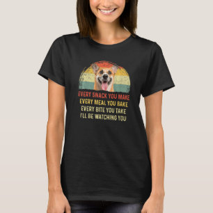 Elke snack die je maakt van Corgi Dog mam. T-shirt