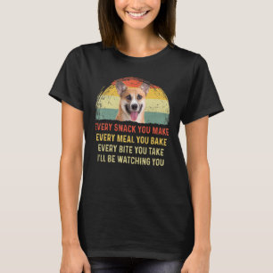 Elke snack die je maakt van Pembroke Welsh Corgi D T-shirt