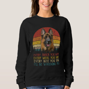 Elke snack maak je Duitse herdershond, hond mam, Trui