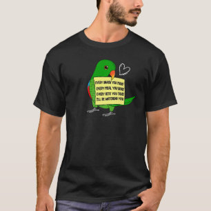 Elke snack-maaltijd of mijt I mannetje Eclectus Pa T-shirt