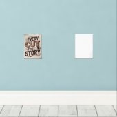 Elke snede vertelt een verhaal - rustieke houtbewe muurkunst sets (Houten vloer)