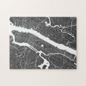 Elke stad | New York Street Map Legpuzzel (Horizontaal)