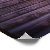 Elke stap in de richting poster (Hoek)