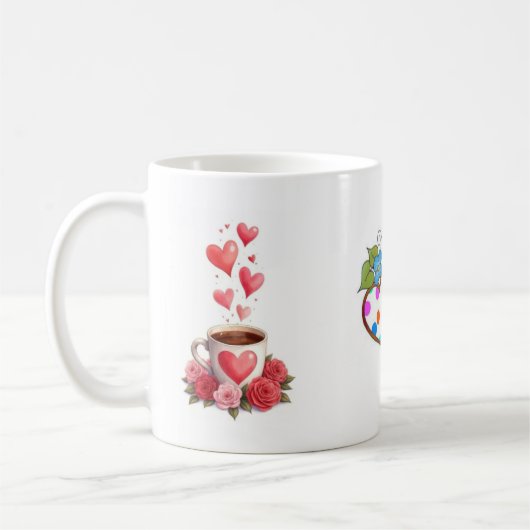 Elke stap is een verovering koffiemok (Links)