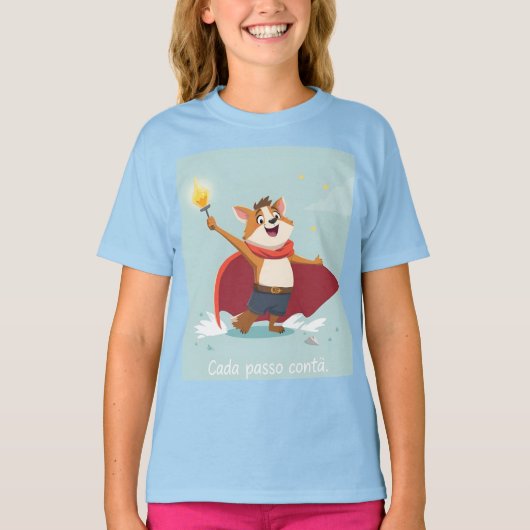 Elke stap telt t-shirt (Voorkant)
