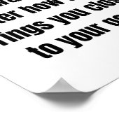 Elke stap vooruit poster (Hoek)