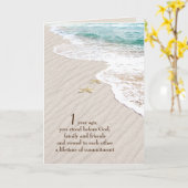 Elke Starfish 1st Jubileum Kaart (Gele Bloem)