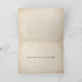 Elke Starfish in het Jubileum van het Venster Bedankkaart (Binnen)