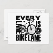 Elke Steeg een Steeg van de Fiets Briefkaart (Voorkant / Achterkant)