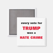 Elke stem op Trump Magneet (Voorkant / Achterkant)
