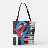 Elke stem telt Canvas tas (Achterkant)