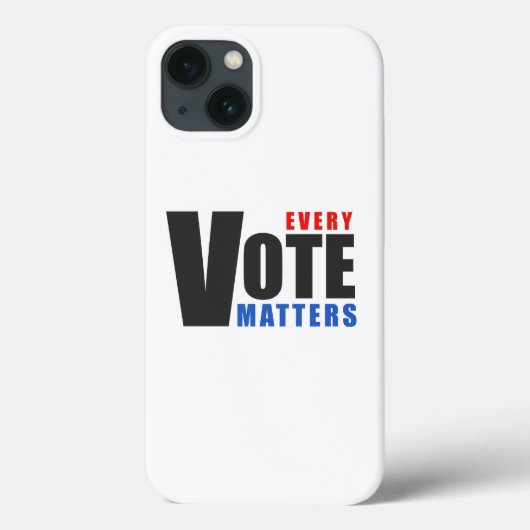 Elke stem telt - uw stem is uw macht Case-Mate iPhone case (Achterkant)