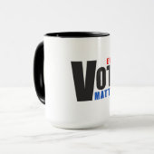 Elke stem telt - uw stem is uw macht mok (Voorkant links)