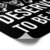 Elke Stem verdient om de giften van SLP te worden  Poster (Hoek)